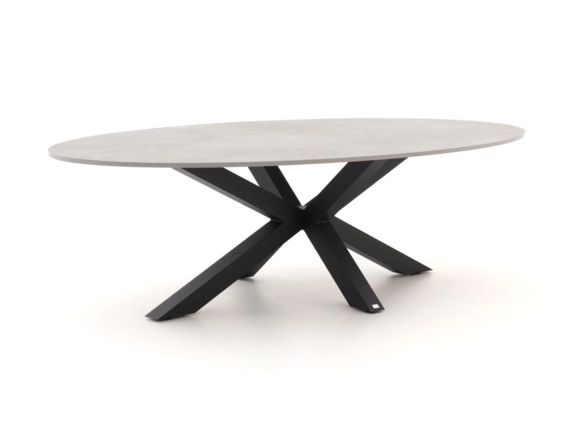 Bellagio Induno Ellips dining tuintafel 280x130cm
