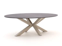 Bellagio Induno Ellips dining tuintafel 280x130cm