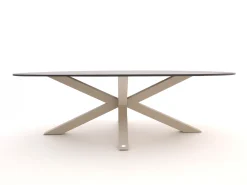 Bellagio Induno Ellips dining tuintafel 280x130cm
