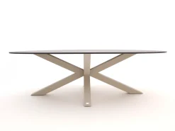 Bellagio Induno Ellips dining tuintafel 280x130cm