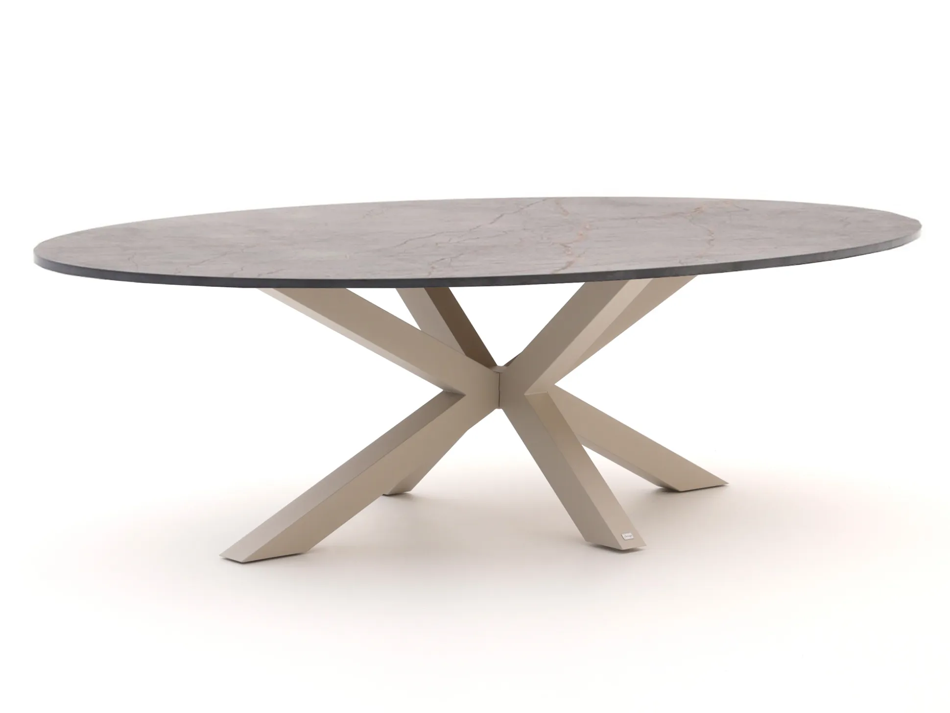 Bellagio Induno Ellips dining tuintafel 200x110cm