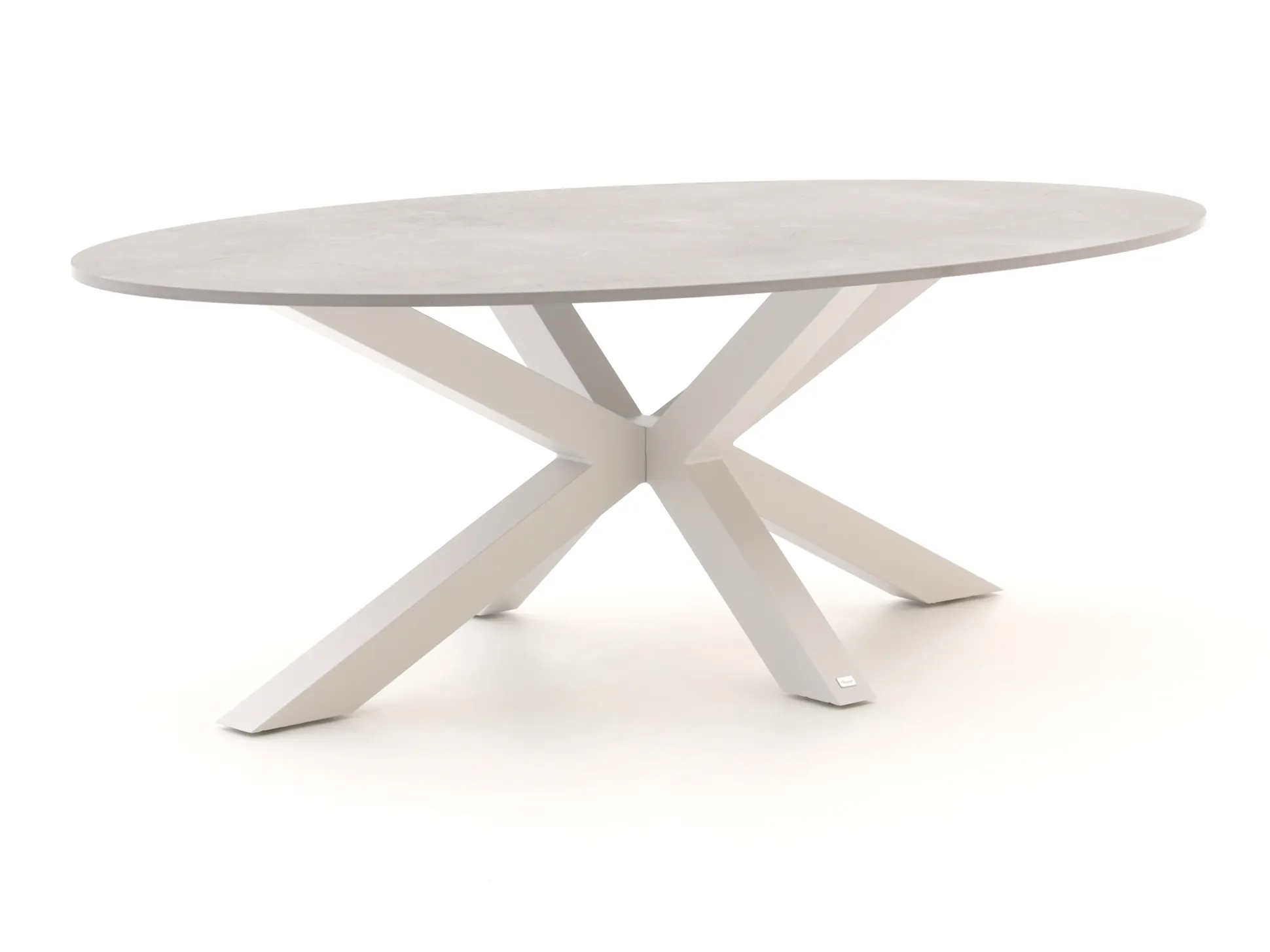 Bellagio Induno Ellips dining tuintafel 200x110cm