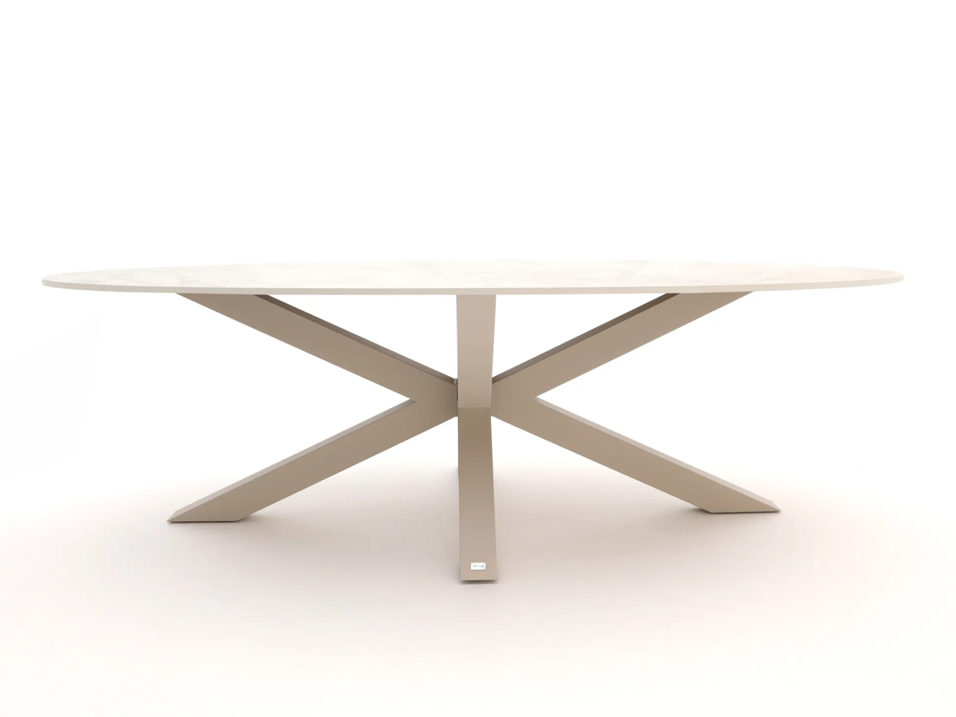 Bellagio Induno Ellips dining tuintafel 280x130cm
