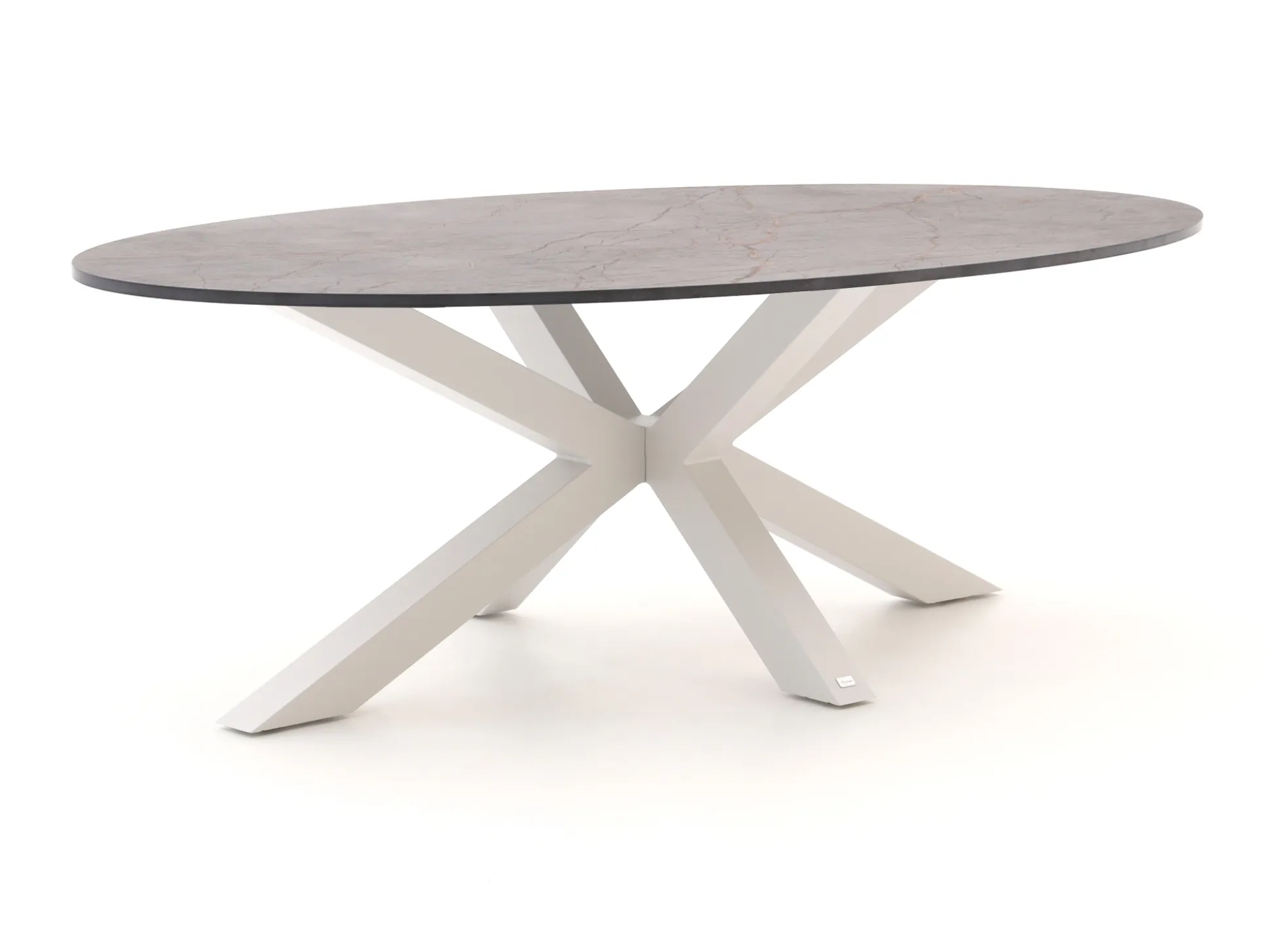 Bellagio Induno Ellips dining tuintafel 240x120cm