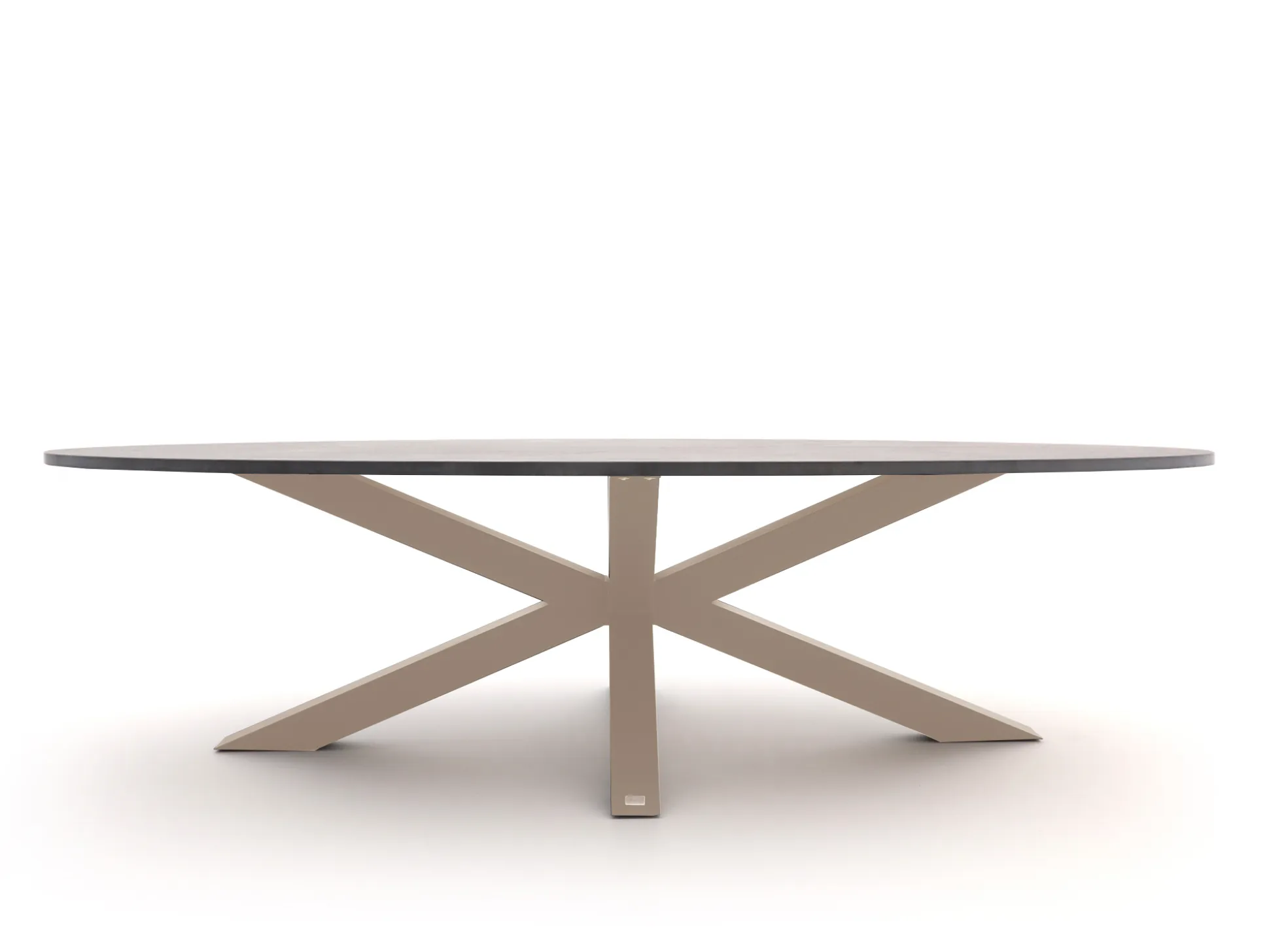 Bellagio Induno Ellips low dining tuintafel 240x120cm