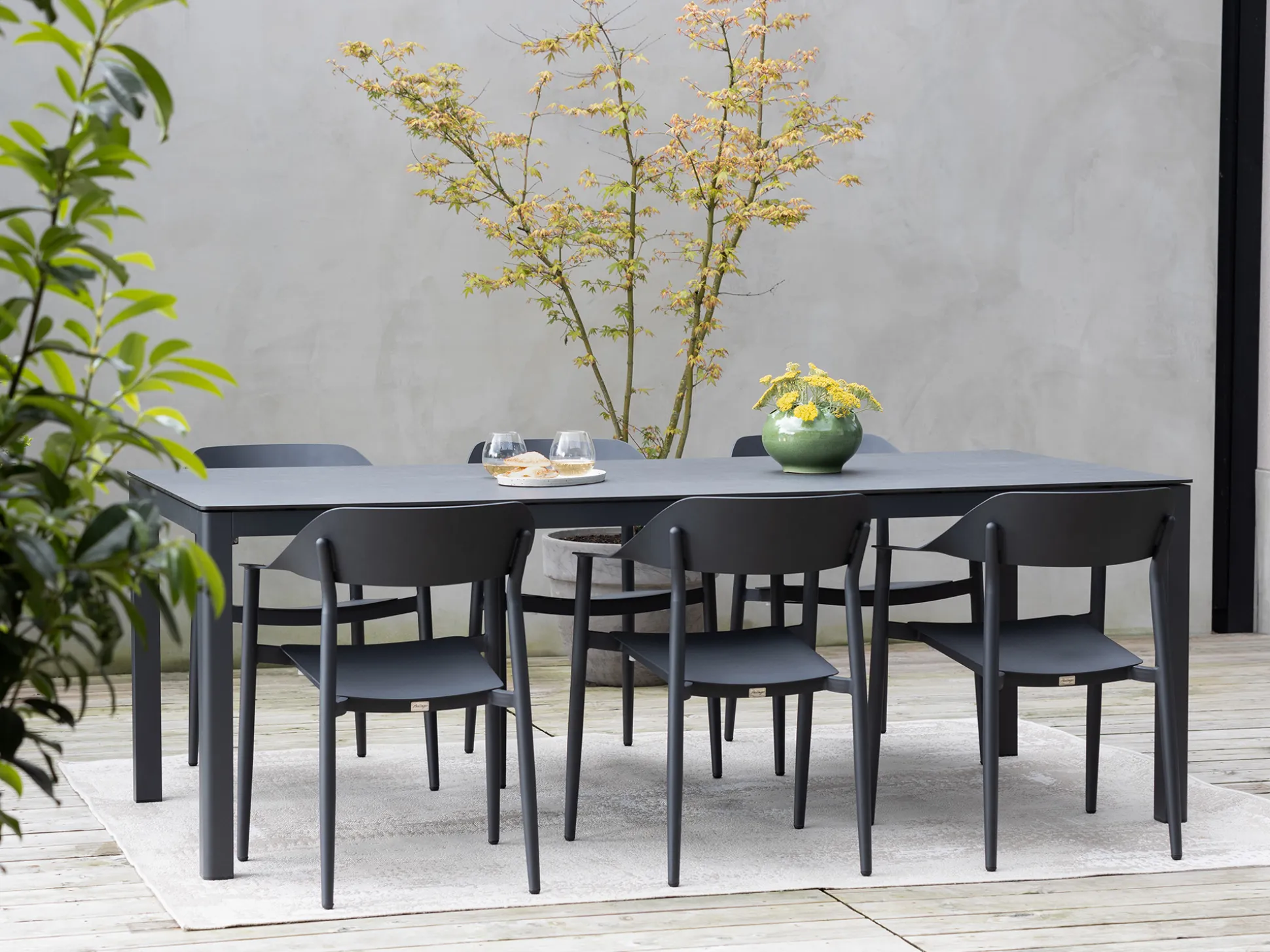 Bellagio La Fonte dining tuintafel 220x100cm