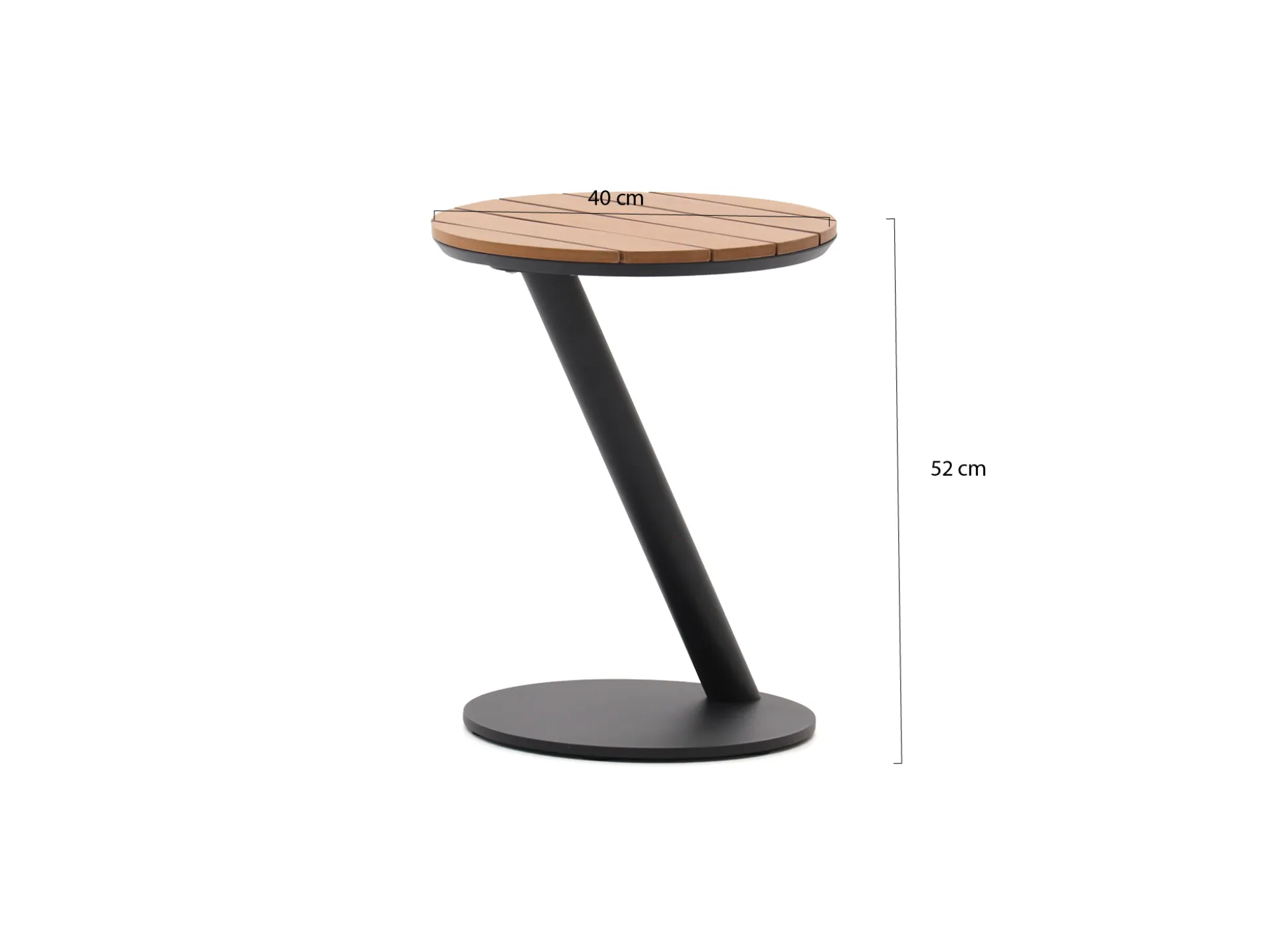 Bellagio Loiano bijzet tuintafel ø40cm (h:52cm)