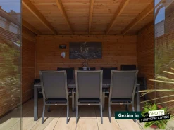 Bellagio Lugo/Fidenza 220cm dining tuinset 7-delig stapelbaar