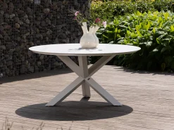 Bellagio Lugo/Lodola ø 150cm dining tuinset 6-delig verstelbaar