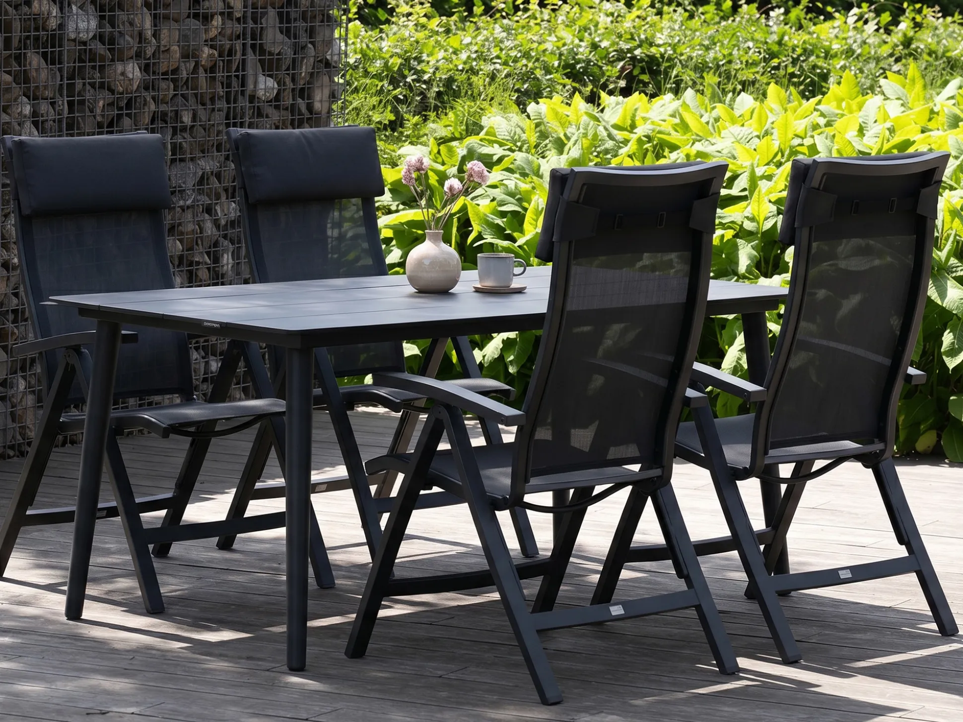 Bellagio Lugo/Sora 160cm dining tuinset 5-delig