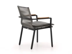 Bellagio Marudo/Furato ellips 200cm dining tuinset 5-delig stapelbaar