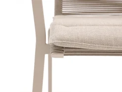 Bellagio Marudo/Induno Deens Ovaal 180cm dining tuinset 5-delig stapelbaar