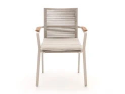 Bellagio Marudo/Induno Deens Ovaal 180cm dining tuinset 5-delig stapelbaar