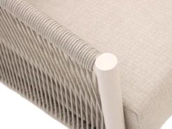Bellagio Mineo/Cosidune hoek loungeset met vuurtafels 6-delig