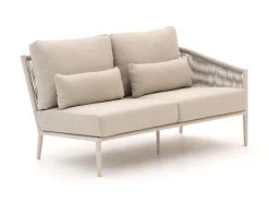 Bellagio Mineo/Cosidune hoek loungeset met vuurtafels 6-delig