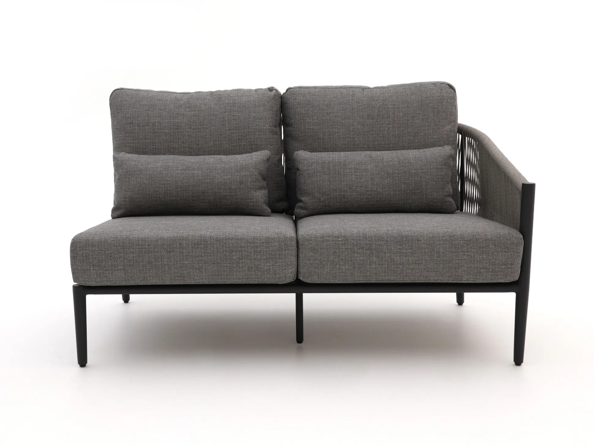 Bellagio Mineo/Cosidune hoek loungeset met vuurtafels 6-delig