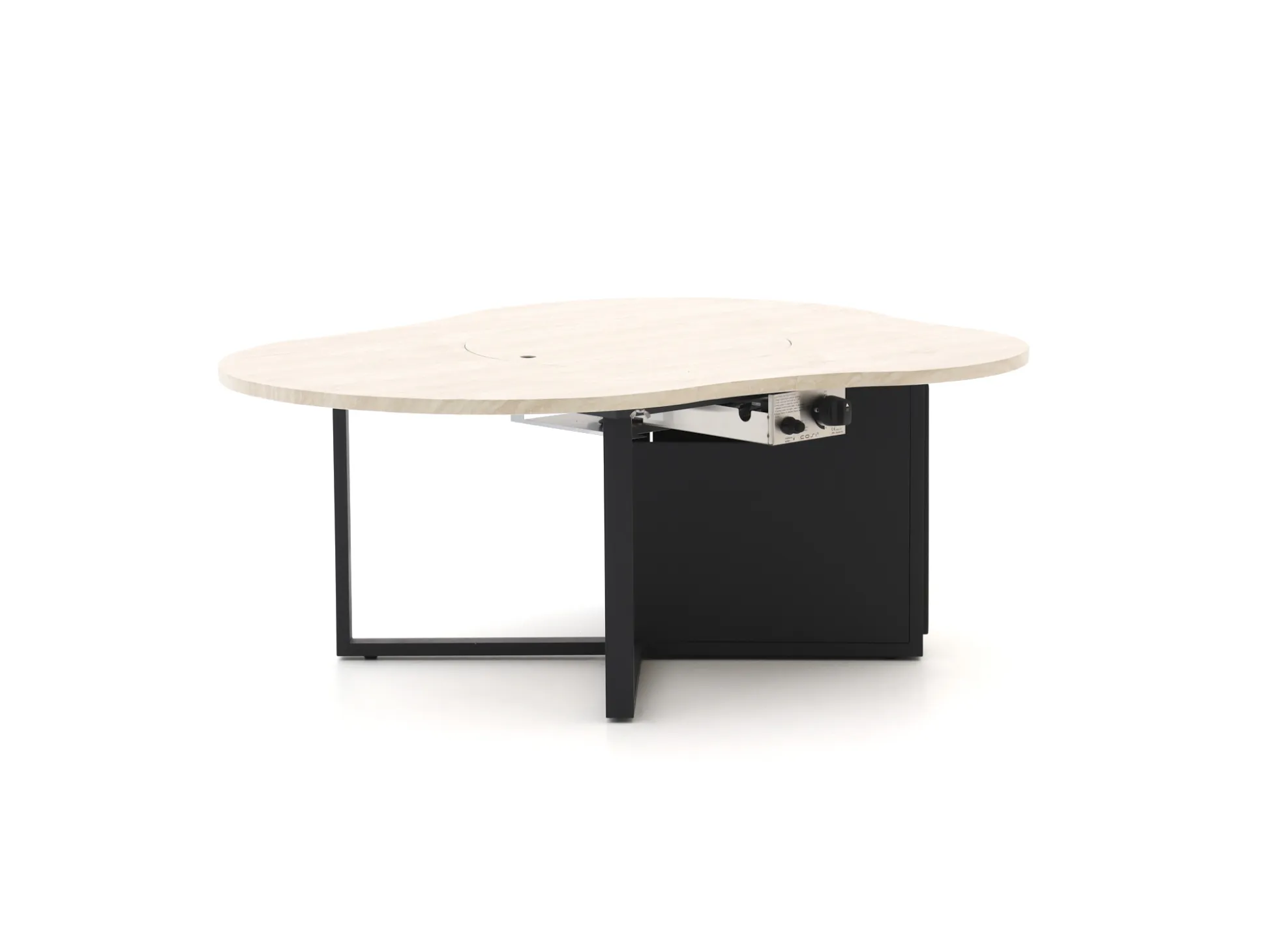 Bellagio Mineo/Cosiloft Novi hoek loungeset met vuurtafel 5-delig