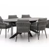Bellagio Mineo/Furato ellips 240cm dining tuinset 7-delig