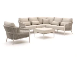 Bellagio Mineo hoek loungeset 5-delig