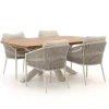 Bellagio Mineo/Induno deens Ovaal 180cm dining tuinset 5-delig