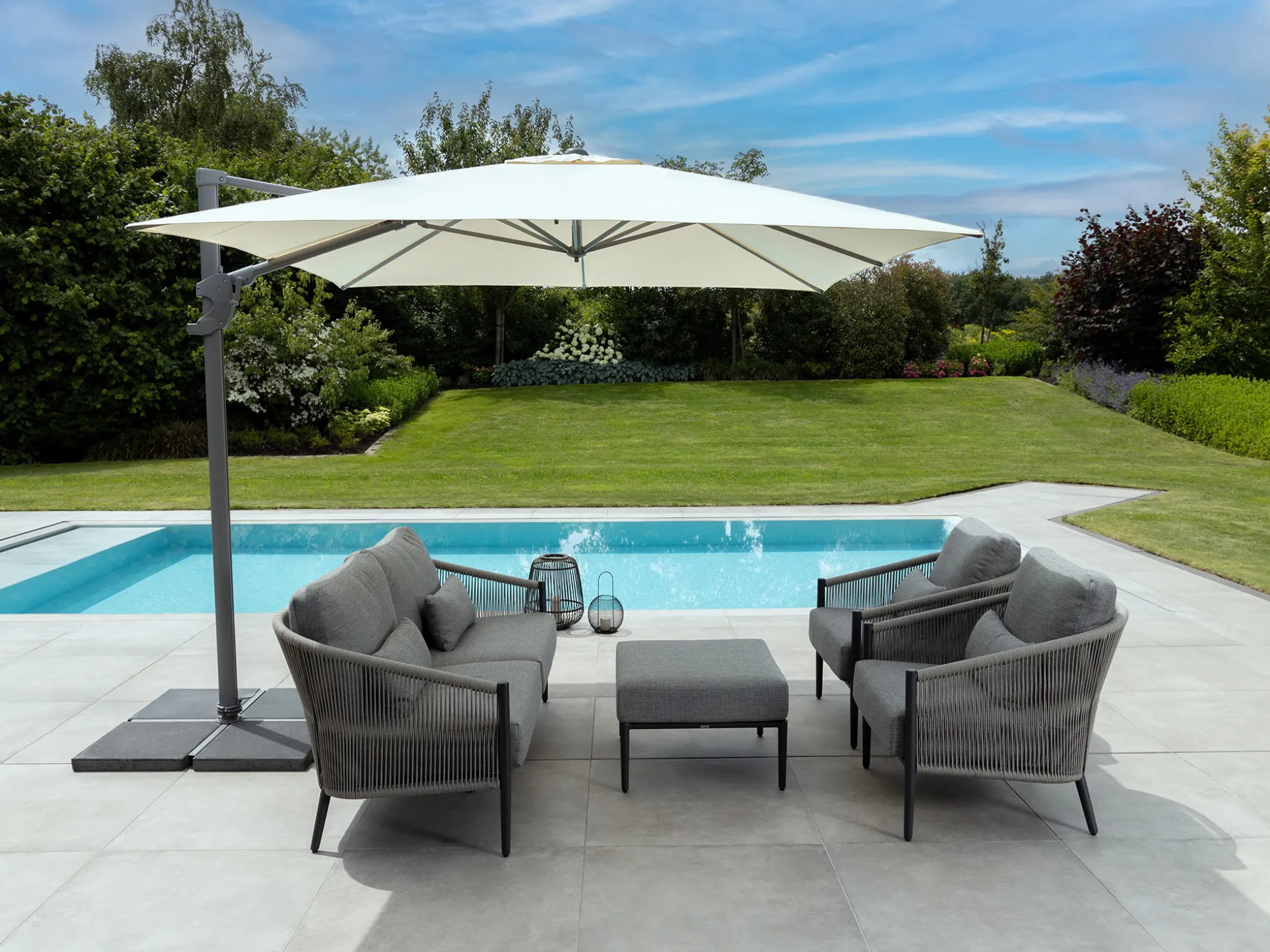 Bellagio Mineo loungemodule linker + rechterarm 144cm