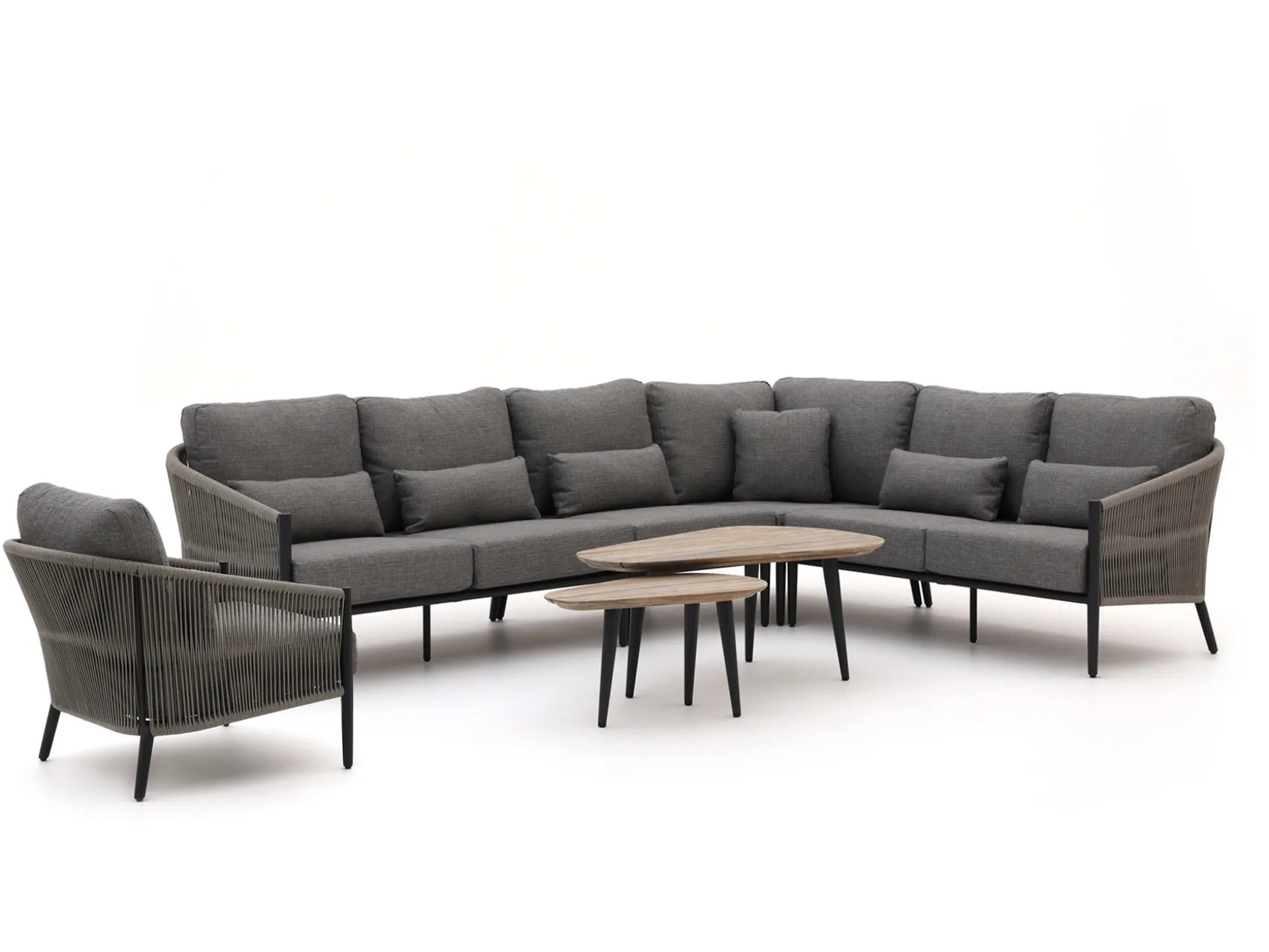 Bellagio Mineo/ROUGH-K hoek loungeset 7-delig
