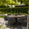 Bellagio Mineo/ROUGH-Y ø 150cm dining tuinset 6-delig