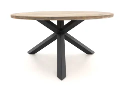 Bellagio Mineo/ROUGH-Y ø 150cm dining tuinset 6-delig