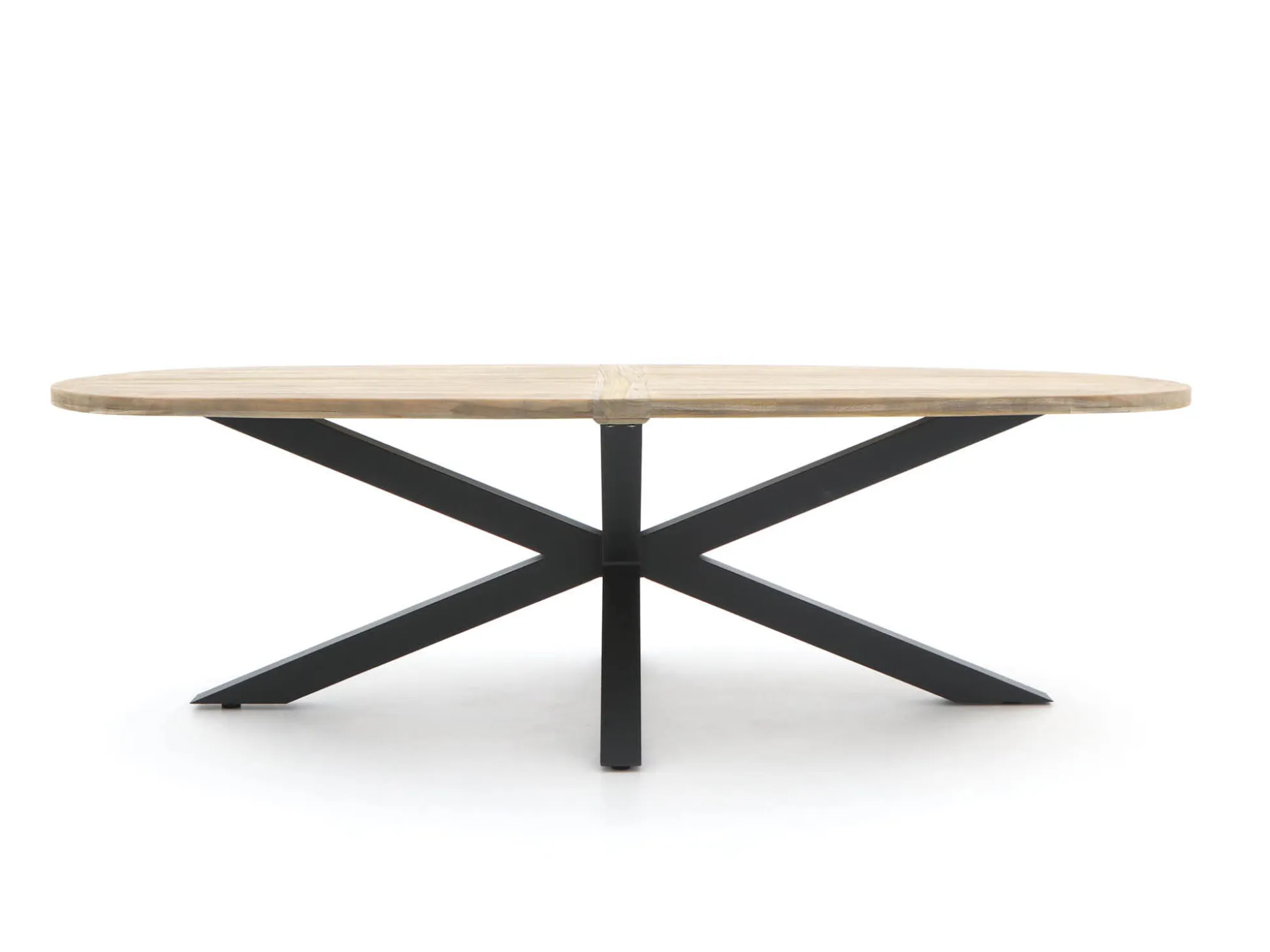 Bellagio Mineo/ROUGH-Y Ellips 240cm dining tuinset 7-delig