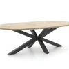 Bellagio Mineo/ROUGH-Y Ellips 200cm dining tuinset 5-delig
