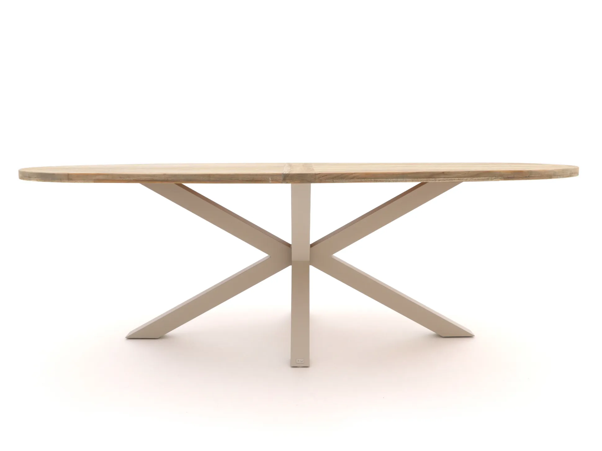 Bellagio Mineo/ROUGH-Y Ellips 240cm high dining tuinset 7-delig
