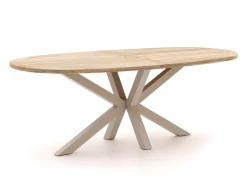 Bellagio Mineo/ROUGH-Y Ellips 240cm high dining tuinset 7-delig