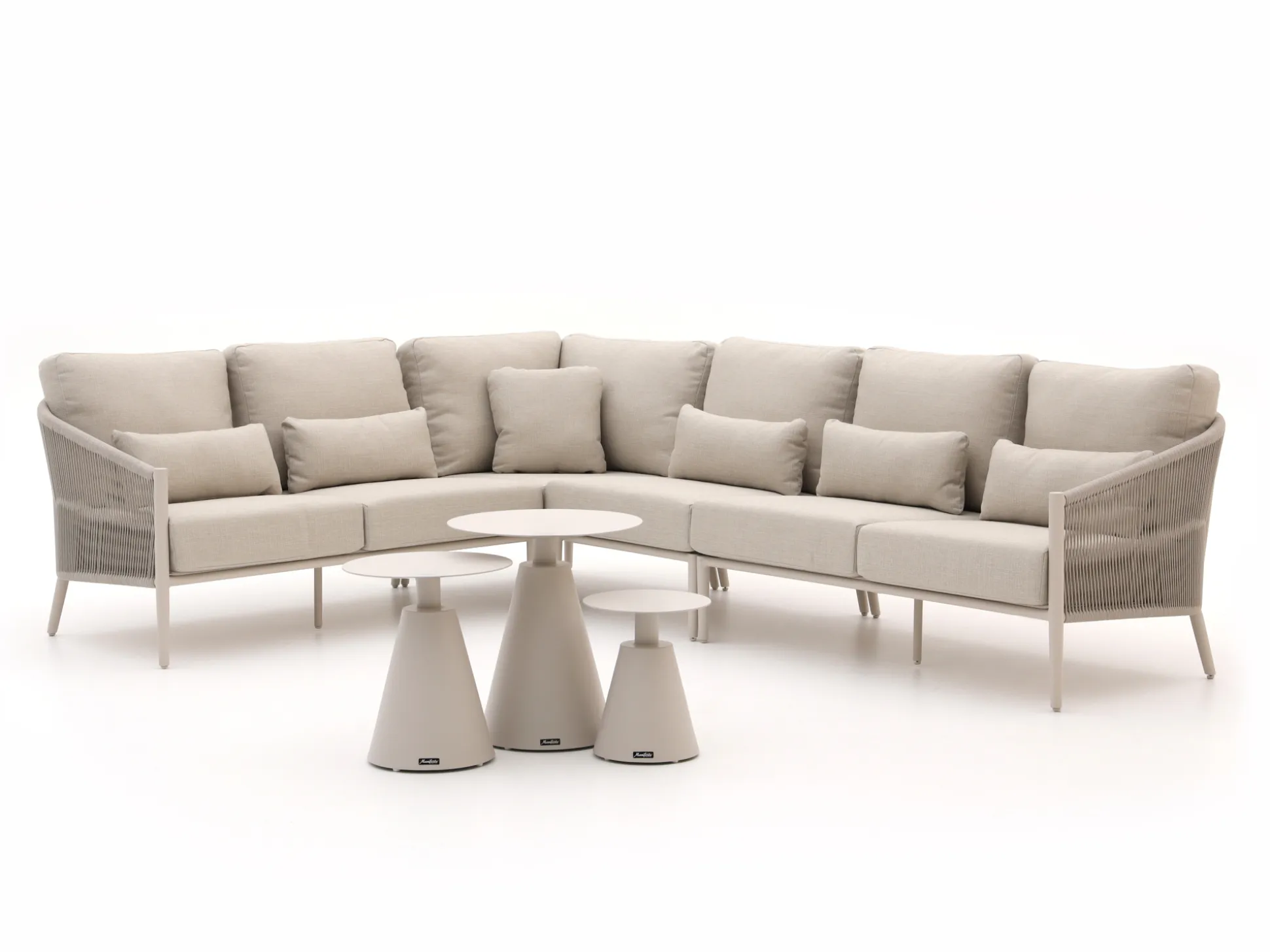 Bellagio Mineo/Tusa hoek loungeset 7-delig links