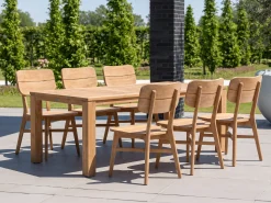 Bellagio Omodeo/Buxton 220cm dining tuinset 7-delig