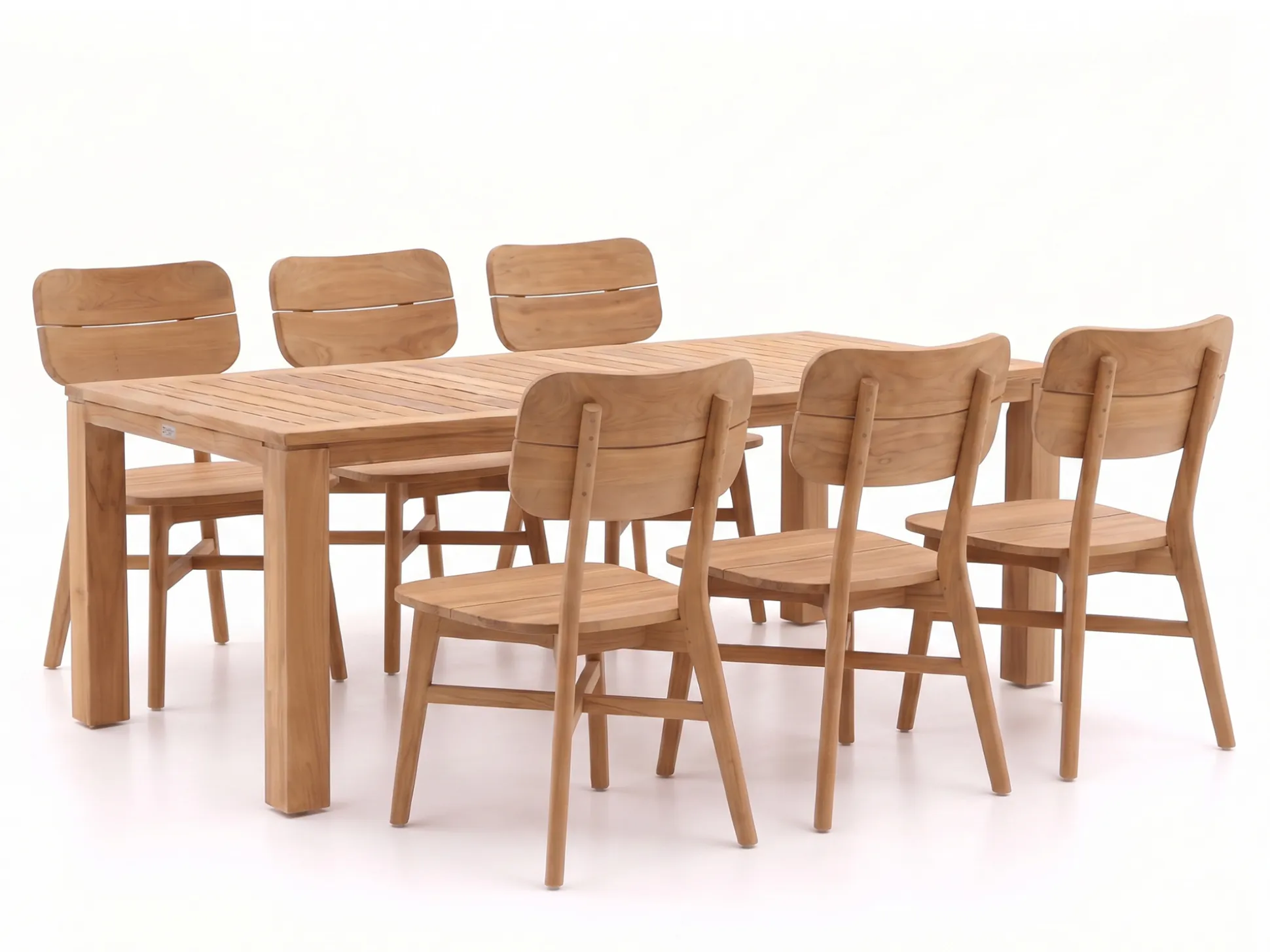 Bellagio Omodeo/Buxton 220cm dining tuinset 7-delig