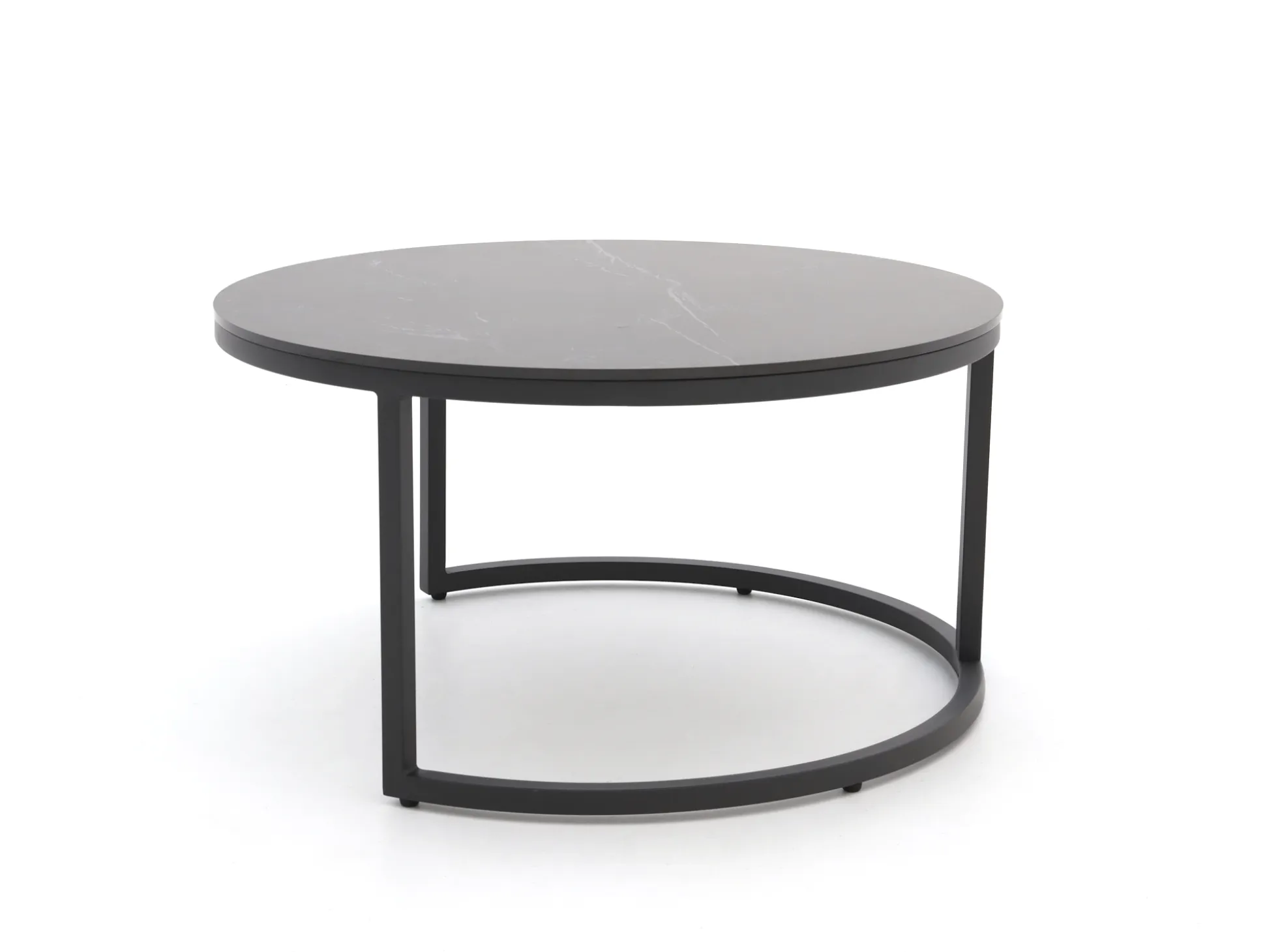 Bellagio Oriago lounge tuintafelset ø85cm(h:45cm)/ø78cm (h:36cm)
