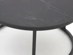 Bellagio Oriago lounge tuintafelset ø85cm(h:45cm)/ø78cm (h:36cm)