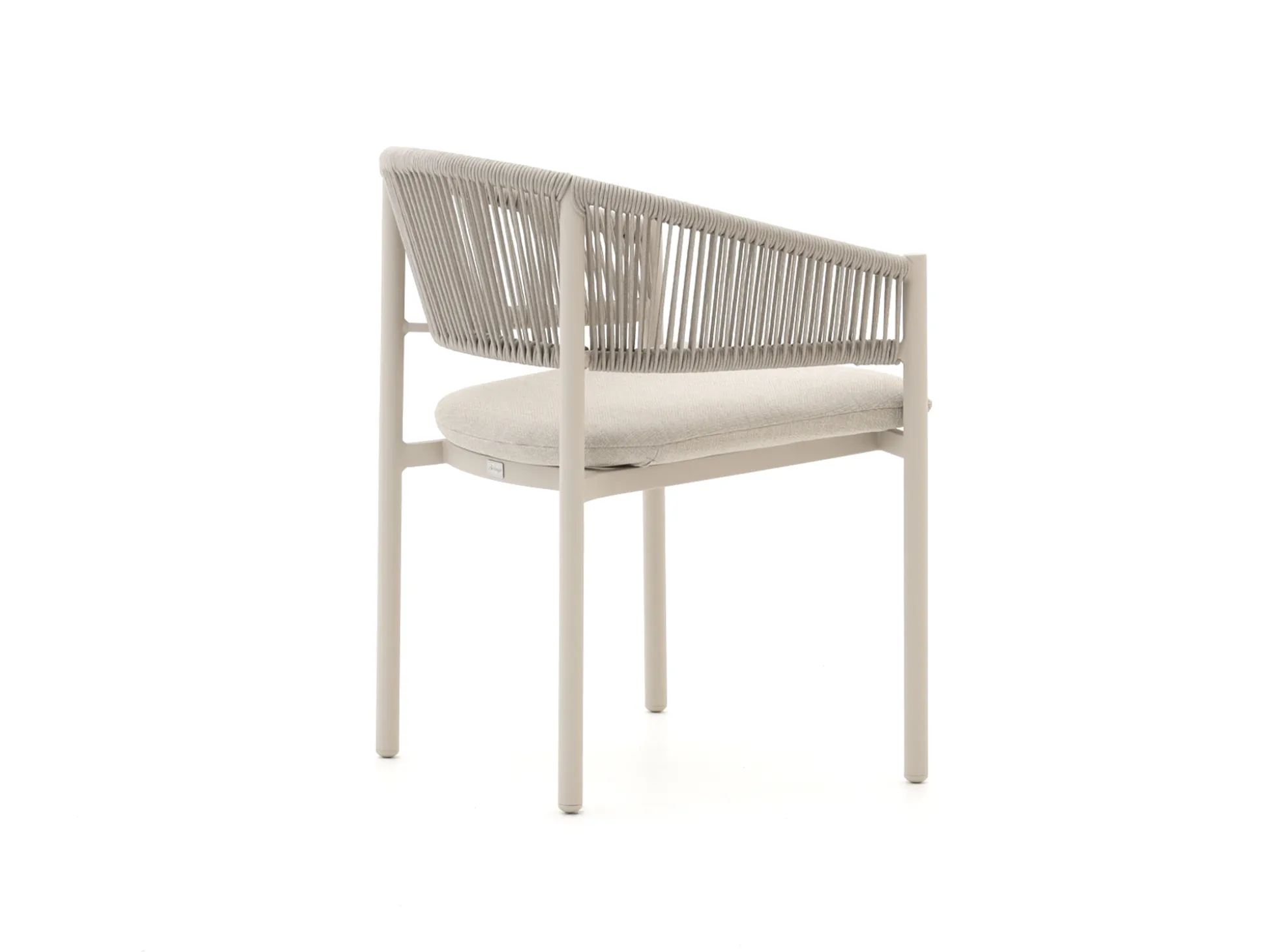Bellagio Panaro/ROUGH-Y ø120cm dining tuinset 5-delig stapelbaar