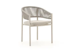 Bellagio Panaro/ROUGH-Y Ellips 200cm dining tuinset 5-delig stapelbaar