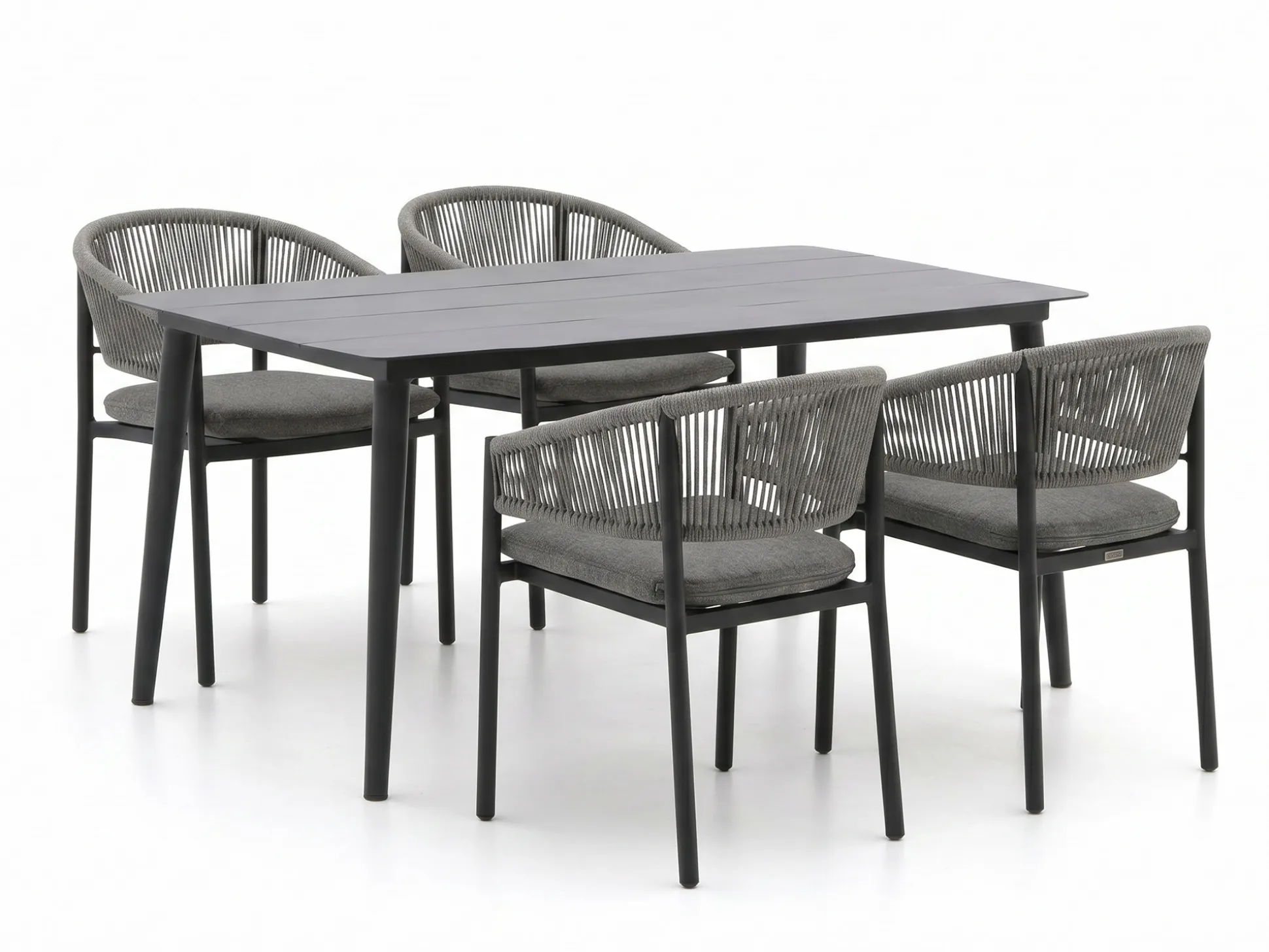 Bellagio Panaro/Sora 160cm dining tuinset 5-delig stapelbaar