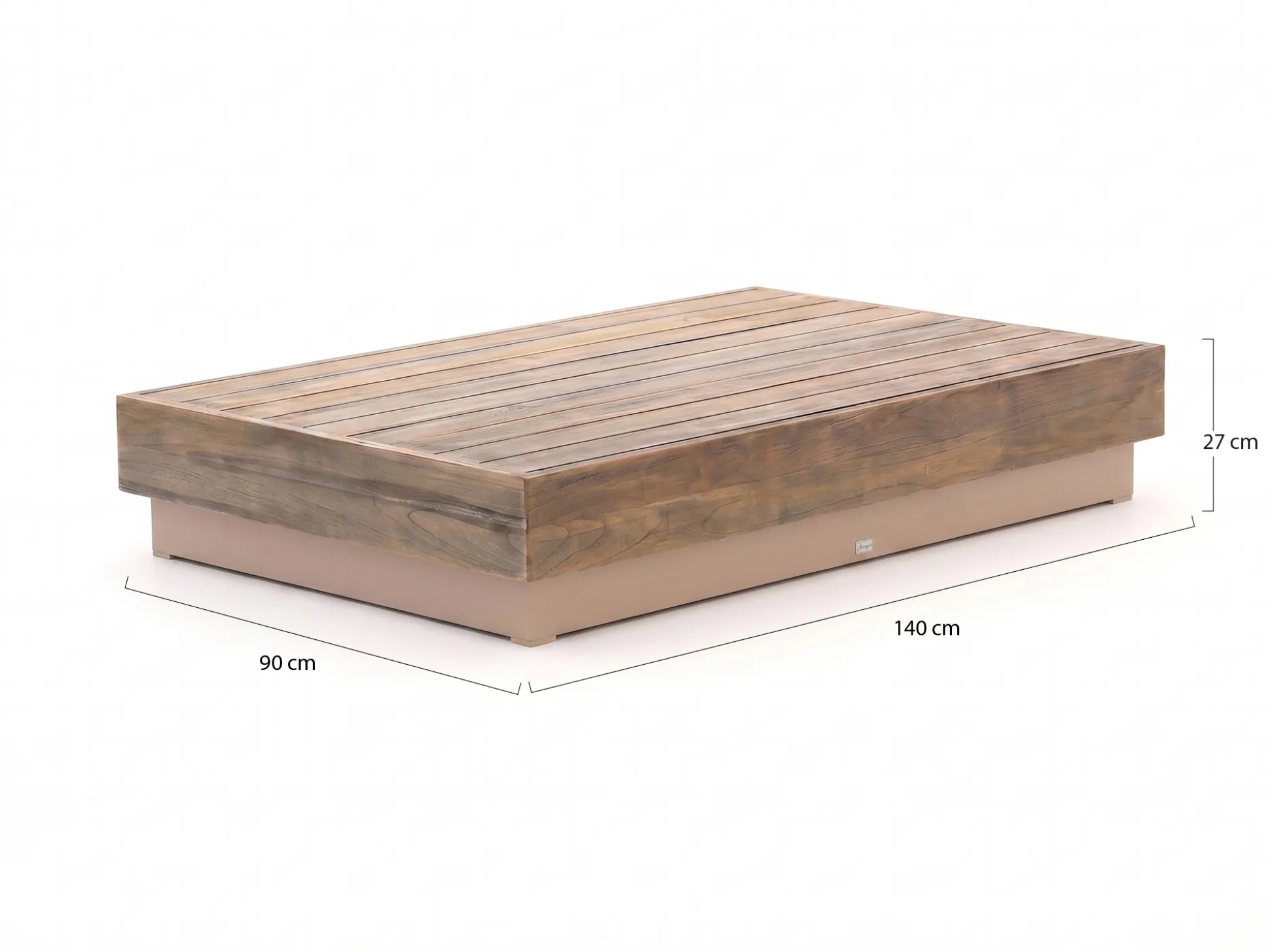 Bellagio Pilago lounge tuintafel 140x90x27cm