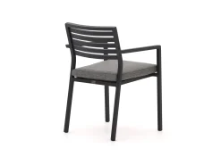 Bellagio Rumo/La Fonte 160cm dining tuinset 5-delig stapelbaar