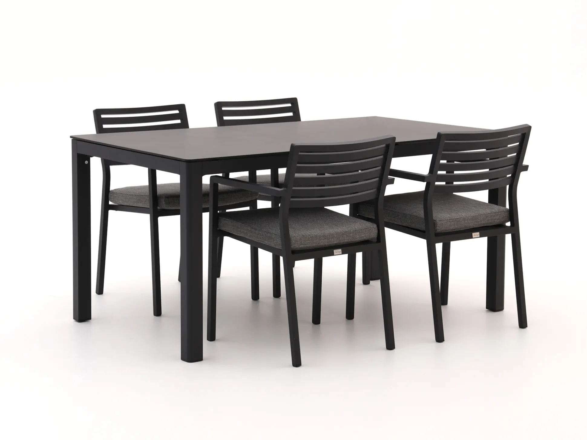 Bellagio Rumo/La Fonte 160cm dining tuinset 5-delig stapelbaar
