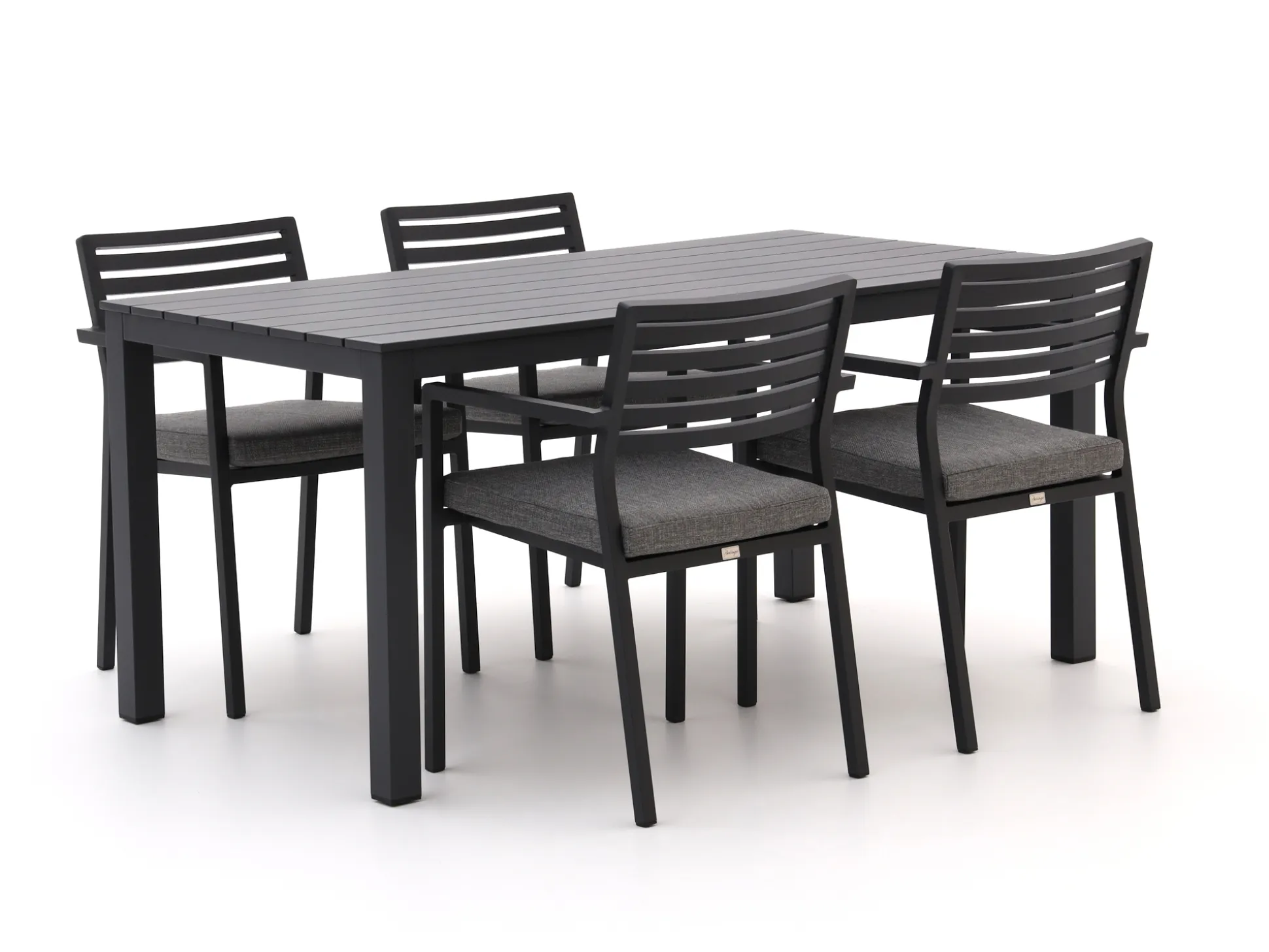 Bellagio Rumo/Menzano 160cm dining tuinset 5-delig stapelbaar