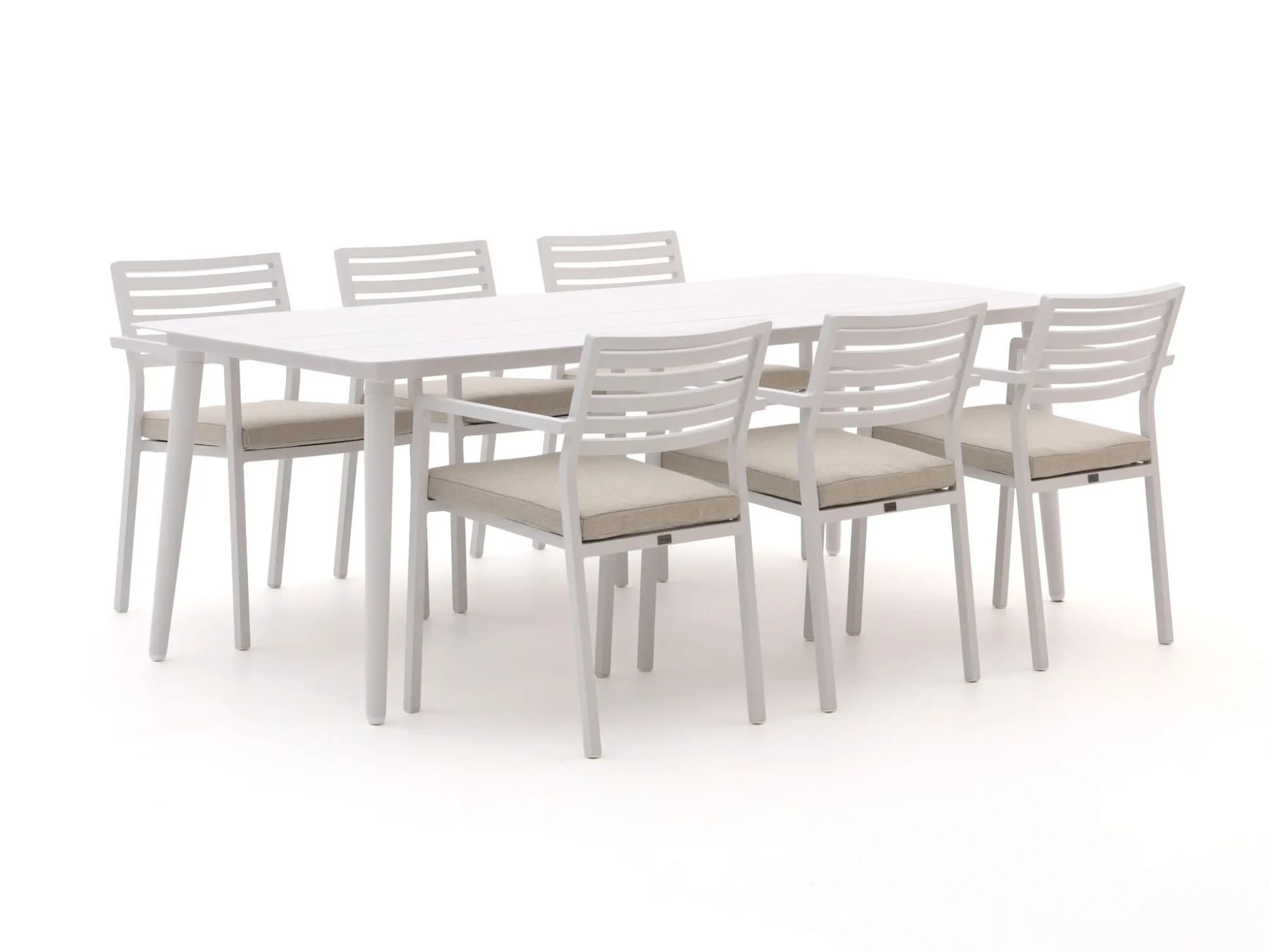 Bellagio Rumo/Sora 220cm dining tuinset 7-delig stapelbaar