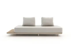 Bellagio San Lupo/Cosiloft Novi hoek loungeset met vuurtafel 4-delig