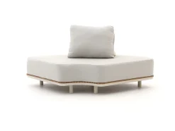 Bellagio San Lupo/Cosiloft Novi hoek loungeset met vuurtafel 4-delig