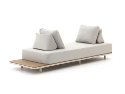 Bellagio San Lupo/Cosiloft Novi hoek loungeset met vuurtafel 4-delig