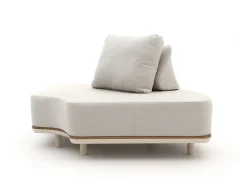 Bellagio San Lupo/Cosiloft Novi hoek loungeset met vuurtafel 4-delig