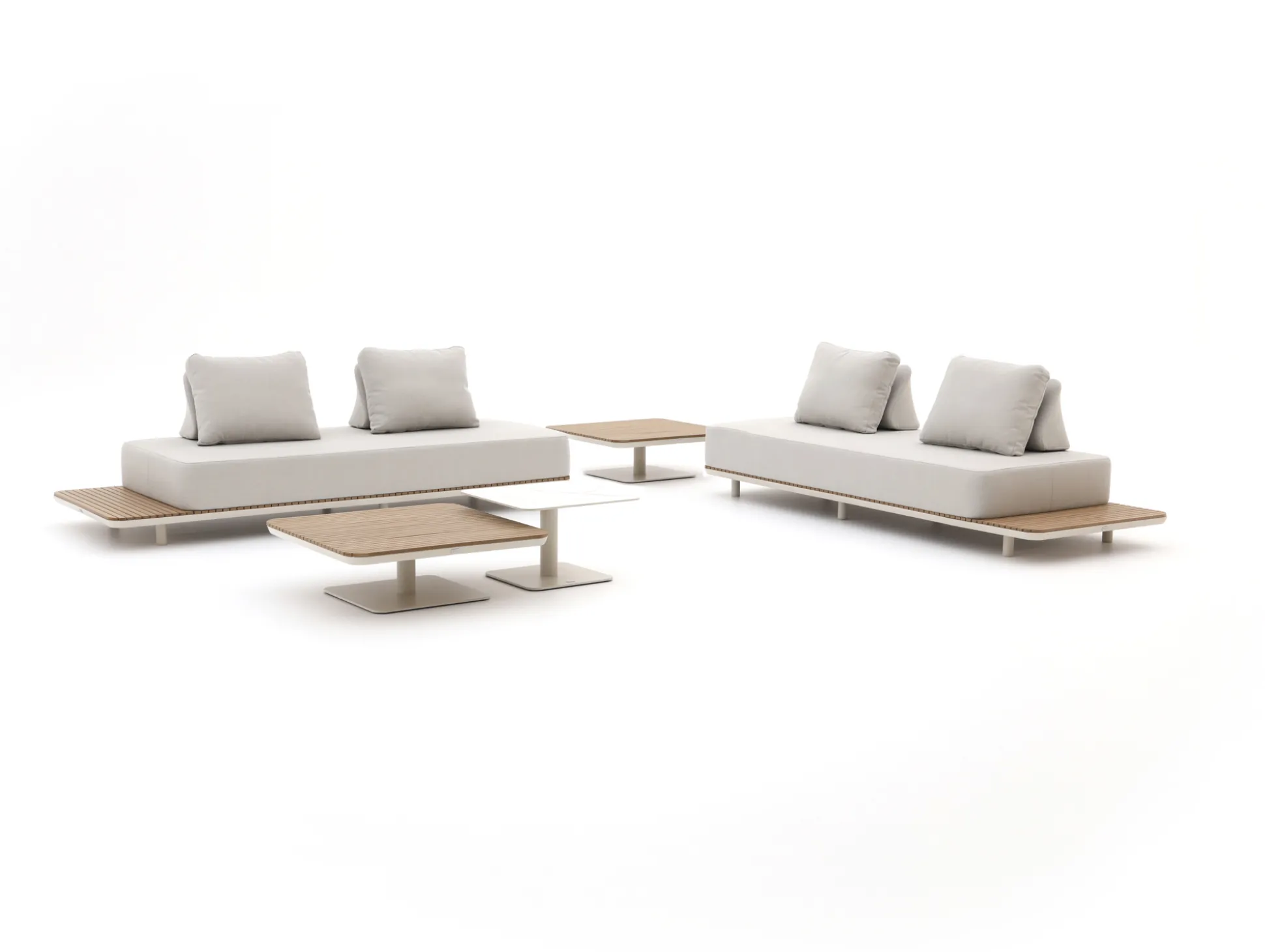 Bellagio San Lupo hoek loungeset 5-delig 4-zits